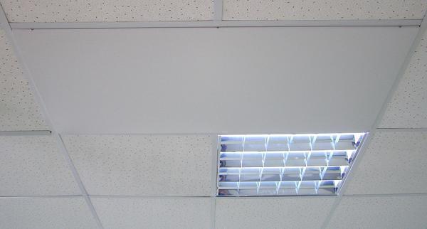 Инфракрасные отопительные панели часто устанавливаются в офисах