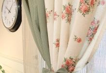 Pastoral-Floral-Jacquard-Multi-colors-Eco-friendly-Curtains-Two-Panels-C1155-03