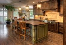 of-country-kitchen-designs-with-hanging-lamp-and-chair-wood