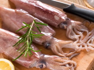 Кальмары неочищенные