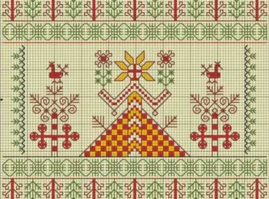 Оберег макошь цениться среди рукодельниц за простоту и, конечно же, за символическое значение